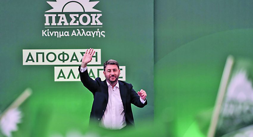 Παραμονή των εκλογών στο ΠΑΣΟΚ στην Πάτρα ο Νίκος Ανδρουλάκης