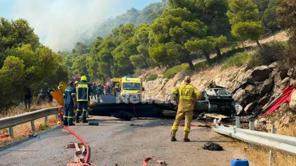 Συγκίνηση για τον Έλληνα σύνδεσμο που έχασε τη ζωή του στην Ψάθα